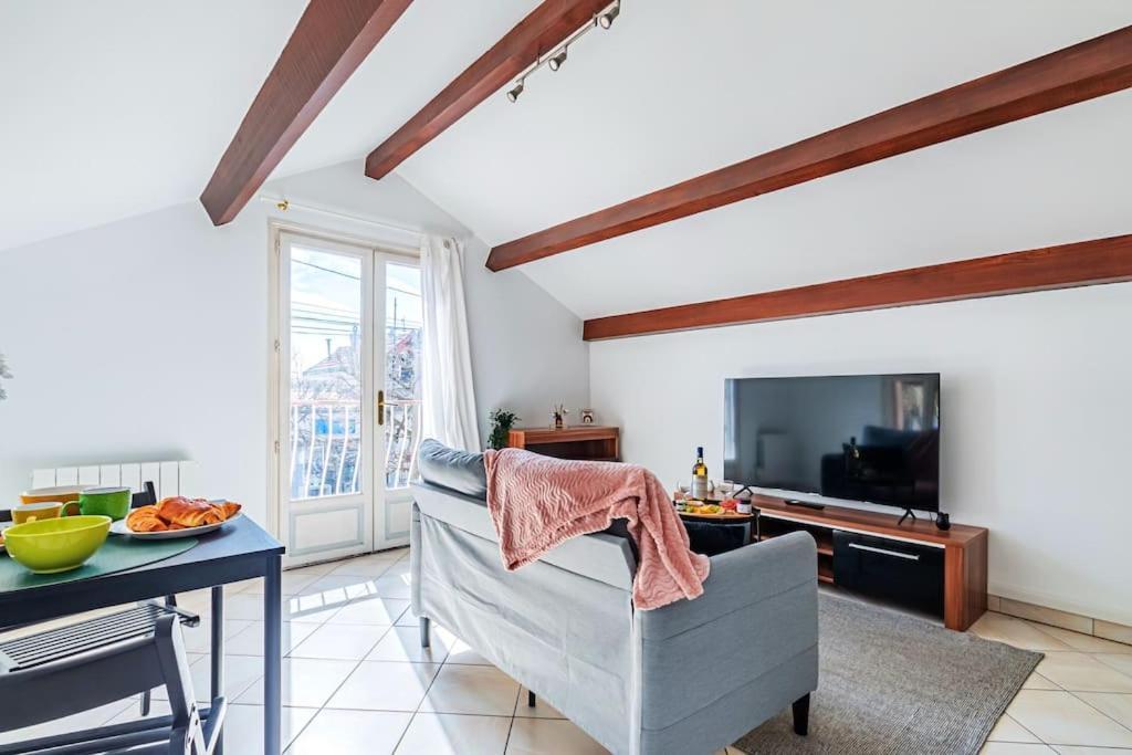 Cosy Revy - Proche Paris Apartman Saint-Michel-sur-Orge Kültér fotó
